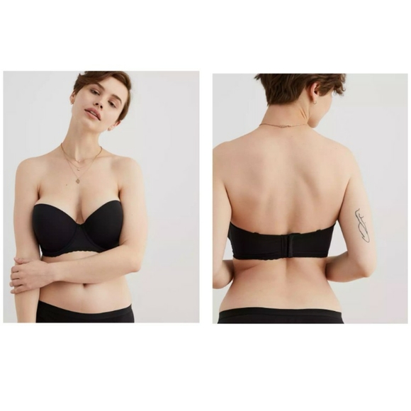 SOLD Women's Aerie Lace Strapless Bra Size 34B - Picture 2 of 9